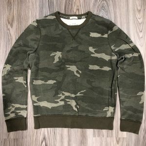 A&F Camo Muscle Fit Sweatshirt